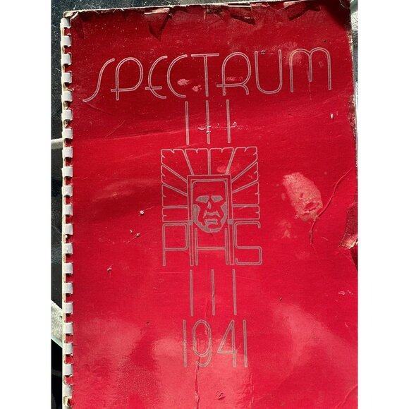 Parma Schaaf High School Yearbook 1941 "Spectrum" 41 Parma, Ohio OH - Picture 1 of 5